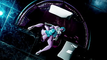 Preview 3 of Vaggina Suck - Dark Elf with huge Futa cock fucks slutty elf