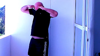 Preview 1 of Fill Ncve - PREVIEW OF GETTING HARD ON THE BALCONY WITH AGARABAS AND OLPR