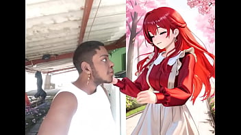 Preview 2 of Fina Katt - Eu Beijando Uma Ruiva Por I.A