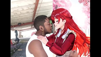 Preview 3 of Fina Katt - Eu Beijando Uma Ruiva Por I.A