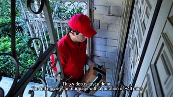 Preview 1 of Momjab - MILF Fucks Amazon Delivery Men - MILFED
