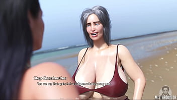 Preview 3 of 3 Blonde Girl10 - THE GOLDEN BOY #67 &bull_ Two busty MILFS with thicc bodies on the beach
