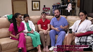 Preview 3 of Bayby Sister Fykc - Aria Nicole Gets Catheterized By Doctor Tampa