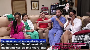 Preview 4 of Bayby Sister Fykc - Aria Nicole Gets Catheterized By Doctor Tampa