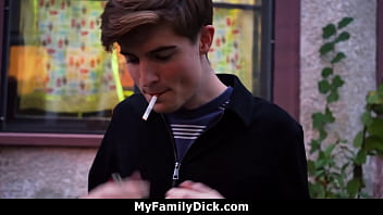 Preview 1 of Www Wwxnxxcom The First An4b4c - Hunk Stepdaddy Caught His Stepson Smoking!