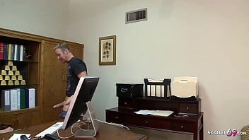 Preview 1 of She Wants Son Best Friend - First Whitezilla Monster Cock Sex for Skinny Teen Nicole Ray by old Guy