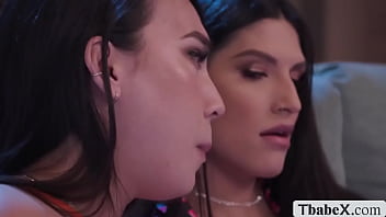 Preview 1 of Hd Indir - Trans couples bareback anal fucking while watching