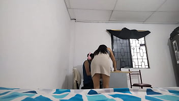 Preview 1 of Xxx Video Tonga - Busty stepsister full of lust dances sensually in her stepbrother&#039_s apartment while playing virtual reality