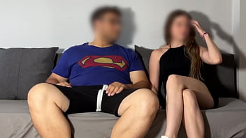Preview 1 of Mdma Incest - folle con la amiga de mi mujer mientras ella esta en la habitacion ,  cowgirl amateur
