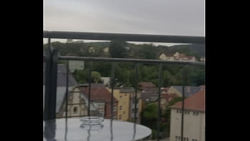 Preview 1 of Iceland Tahun - wanking at the hotel window