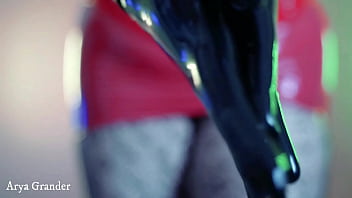 Preview 1 of Audisi Lesbo Argentina - sexy latex rubber gloves (Arya Grander)