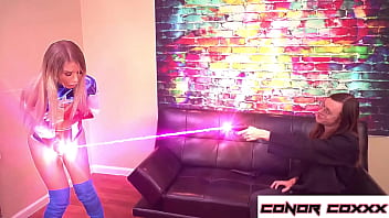 Preview 1 of Losses Her Mind - ConorCoxxx-Superhero feature with Madelyn Monroe