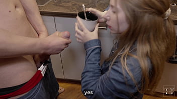Preview 3 of Dot Tal Mom - I wanted a cappuccino and my bf helped me with that