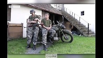 Preview 1 of Mom And Her Mother - Twinks hard fuck in army