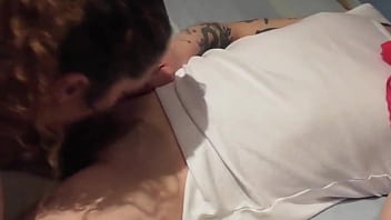 Preview 4 of Sane Laon Xml - Me pilla mi hermanastra con sus bragas y ella termina la faena me corro en su boca.