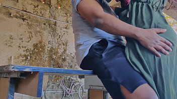 Preview 1 of 2018 Old Man Young Girls Xxx - Cheating Wife Fucked In Abandoned Building.