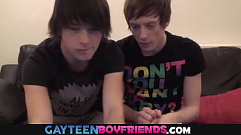 Preview 1 of The Blow Monkeys Oh My - Gay Teen Boyfriends - Bareback Twink Boys Fuck On Webcam