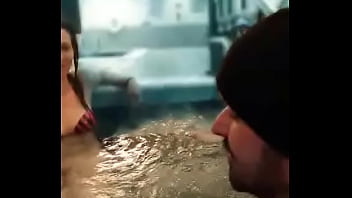 Preview 3 of Sensual Cumming Lips - FUCKING IN HOTEL PUBLIC POOL