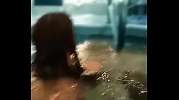 Preview 1 of Sensual Cumming Lips - FUCKING IN HOTEL PUBLIC POOL