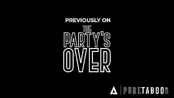 Preview 1 of Mariah P - PURE TABOO Hailey Rose CAUGHT With CUM FACIAL From BFF&#039_s Stepdad &amp_ Stepbro - THE PARTY&#039_S OVER PART 3