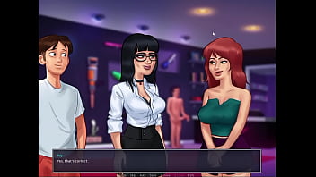Preview 3 of Wall Hole Girls - Summertime Saga Walkthrough - Jenny (6. Electro Clit)