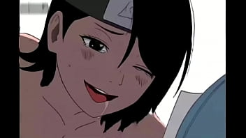 Preview 3 of Seachcoco Hairy - Sarada est&aacute_ obsesionada con naruto