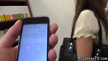 Preview 2 of Getting Clean For Public Fun - Kinky teen public peeing