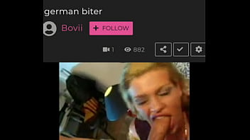 Preview 4 of Free Download Dad Son Gay Movie - Who is she? German blonde blowjob
