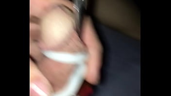 Preview 3 of Wet Jeans Fuck - Screwdriver in a cock