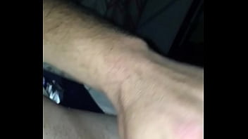 Preview 4 of Wet Jeans Fuck - Screwdriver in a cock