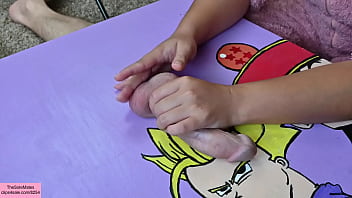 Preview 4 of Bathing Gorls - TSM - Hand ballbusting on cock table with Dylan
