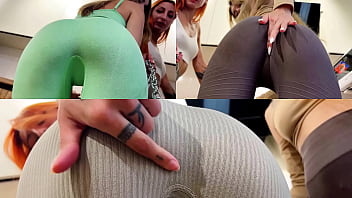 Preview 1 of Loujaya Kuja Sex - You&#039_re Leash Pet Who Has To Worship Three Butts - POV Triple Ass Worship Femdom