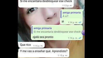 Preview 2 of Harmony Rangis - Sexting Chat caliente con mi amigo ,  le confieso que somos swinger y quedamos para COGER