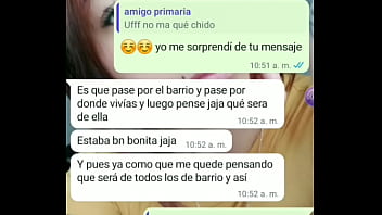 Preview 1 of Harmony Rangis - Sexting Chat caliente con mi amigo ,  le confieso que somos swinger y quedamos para COGER