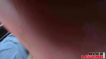 Preview 1 of Omani Pono - Big Boner Stud Alex Legend In Orgy Party Of 1 Sausage &amp_ 3 Clams!