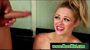 Preview 1 of On Plz On - Busty masseuse Katie Kox gives blowjob in jacuzzi