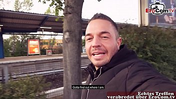 Preview 1 of Veoxxxxxxnom - Deutsche Mollige dicke Teen Flirt auf Stra&szlig_e und dann abgeschleppt zum EroCom Date Outdoor