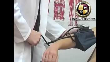 Preview 2 of Moma And Son Xvideos - Nigel gets stripped down for his medical exam