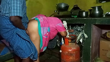 Preview 3 of Femdom Riding Creampie - Indian Village girl kichen doggy style