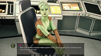 Preview 2 of Dharmapuri Videos Part 1 - Tales From The Unending Void #27 - Green Alien Begs For Big Cock