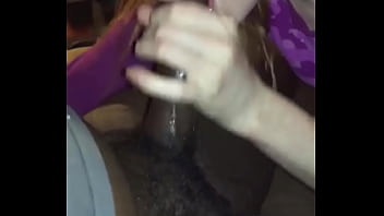 Preview 4 of Defloin Virginity - blonde hot wife sucking big black cock