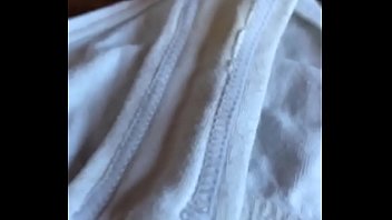 Preview 3 of Telugu Cumshots - Wank on her tanga panties