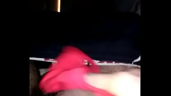 Preview 2 of Playtamil - Cumming on sister bra and panty . Masturbating indian 7 inch cock on sister bra