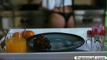 Preview 1 of Solo Japanese Tease - TS Eva finally gets anal by Stepdads cock