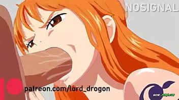 Preview 3 of And See - Nami giving blowjob until cum in mouth (full version)
