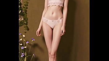 Preview 3 of Japanese Yung Xnxxx - Sexy ladies modeling their lingerie in a garden
