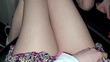 Preview 1 of Yuana Arai - First unprotected quick sex with stranger in his car. Risky creampie