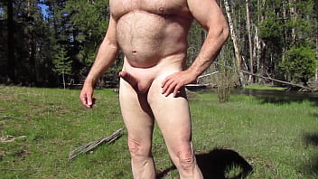 Preview 4 of Pinkyxx - Naked on foot at the river.