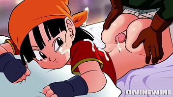 Preview 4 of Oh Nanana Dance Tik Tok - Pan: Trunks me da un masaje en mi trasero