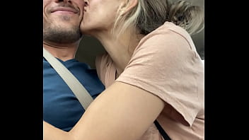 Preview 4 of Two Boy 1girl Sex Video - Fun Flirty Handjob Driving Through the Country - Kate Marley
